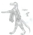 Offler the Crocodile God by Skangl -.-