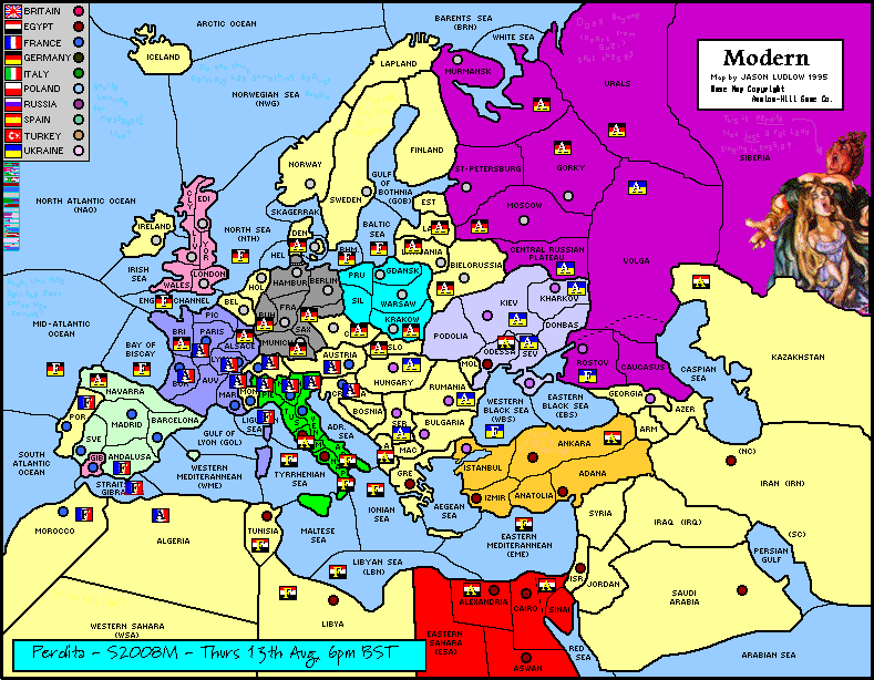 The state of play in the 'Perdita' Game at the end of 2007